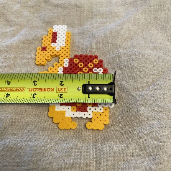 Koopa Troopa Sprite Pixel Art Perler Beads NES Red Retro Art Vintage Mario Bros. - Picture 6 of 9